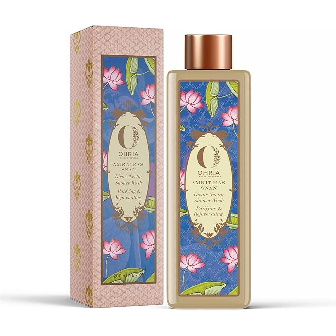 Ohria Ayurveda Amrit Ras Shower Wash | Refreshing & Hydrating, 200ml - Image 1